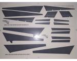 X51 Decalque Avi�o Asas 767 DC-10 MD-11